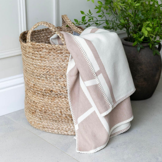 Abstract Twig Cotton Blanket